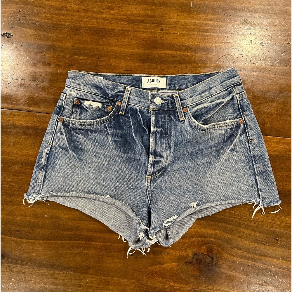 Agolde Parker shorts medium wash